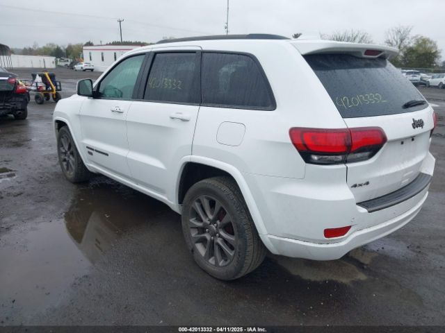 1C4RJFBG7GC504829 Jeep Grand Cherokee Limited 75th Anniversary