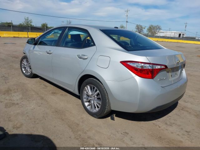 2T1BURHE5EC089448 Toyota Corolla Le Premium