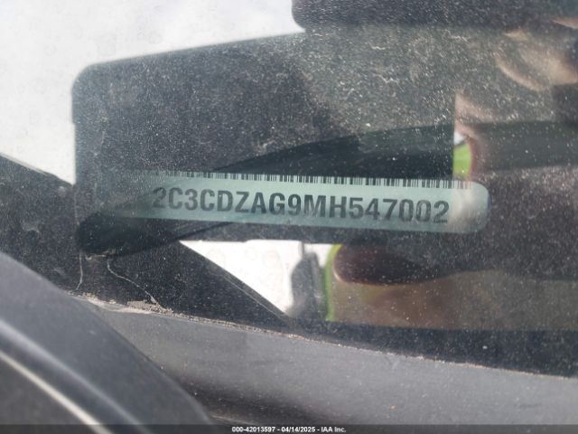 2C3CDZAG9MH547002 Dodge Challenger Sxt