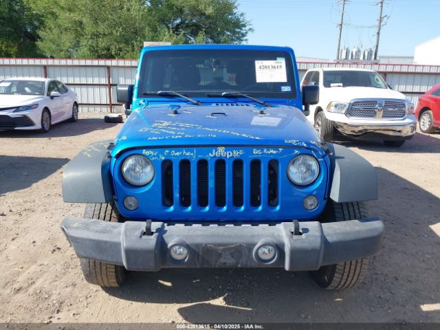 1C4BJWDG3GL306487 Jeep Wrangler Unlimited Sport