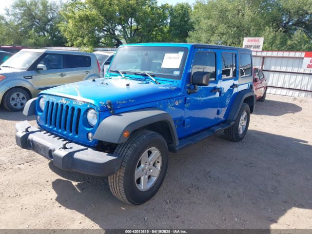 1C4BJWDG3GL306487 Jeep Wrangler Unlimited Sport