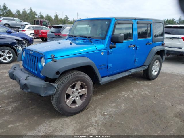 1C4BJWDG7FL551582 Jeep Wrangler Unlimited Sport