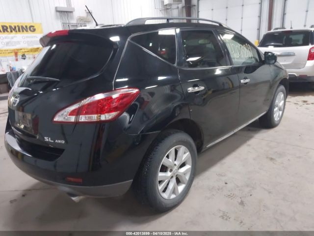 JN8AZ1MW1EW512731 Nissan MURANO SL