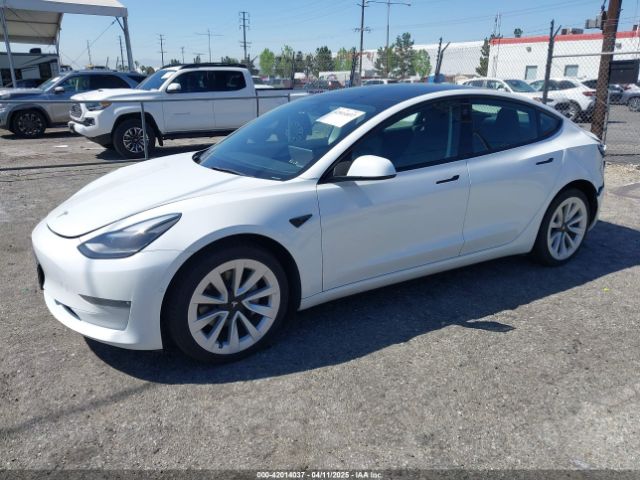 5YJ3E1EBXNF173967 Tesla Model 3 Long Range Dual Motor All-wheel Drive