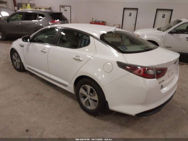 KNAGM4AD2E5076063 KIA Optima Hybrid Lx