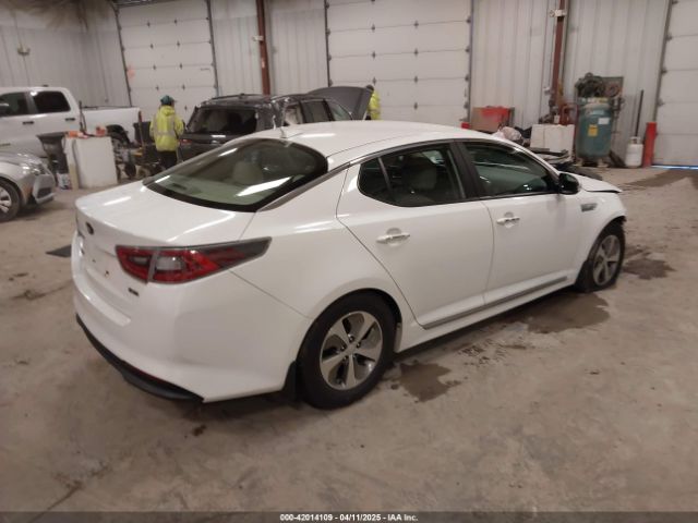 KNAGM4AD2E5076063 KIA Optima Hybrid Lx