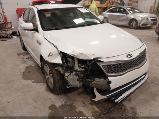 KNAGM4AD2E5076063 KIA Optima Hybrid Lx