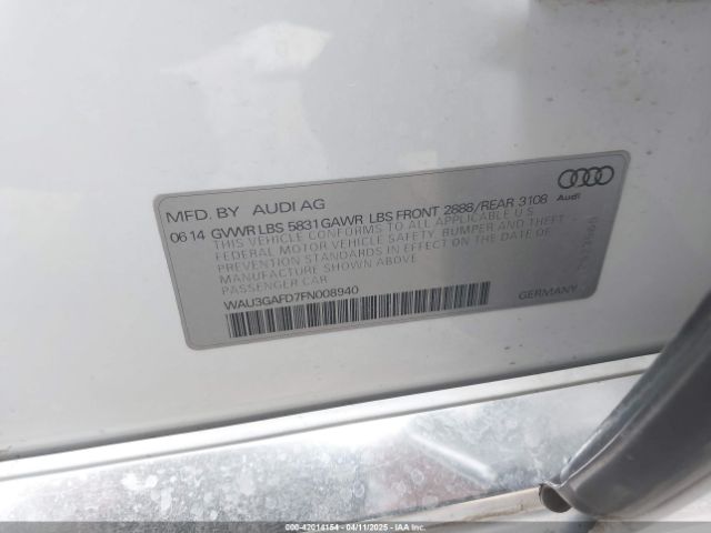 WAU3GAFD7FN008940 Audi A8 L 3.0t