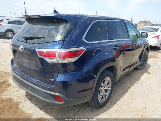 5TDZKRFH1FS060958 Toyota Highlander Le Plus V6