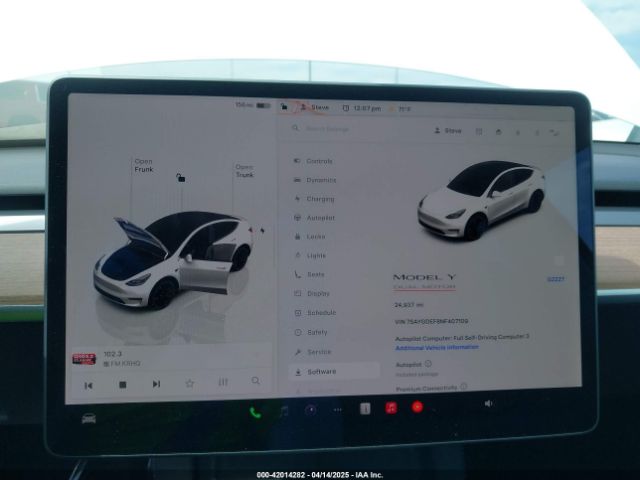 7SAYGDEF8NF407109 Tesla Model Y Performance Dual Motor All-wheel Drive