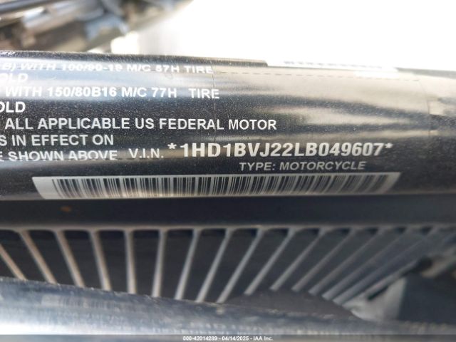 2020 HARLEY-DAVIDSON FXST 1HD1BVJ22LB049607 Photo 9