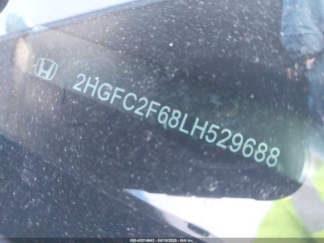 2HGFC2F68LH529688 Honda Civic Lx
