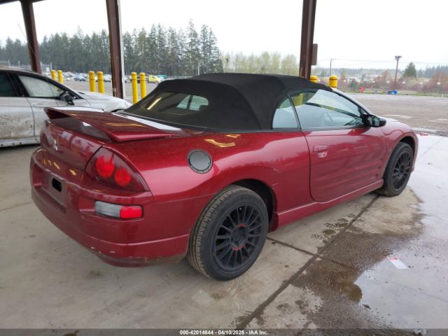 2002 MITSUBISHI ECLIPSE SPYDER 4A3AE85H92E055455 Photo 3