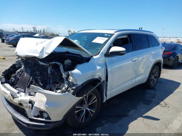5TDKKRFH3GS175922 Toyota Highlander Xle V6