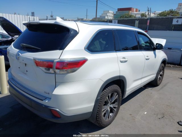 5TDKKRFH3GS175922 Toyota Highlander Xle V6