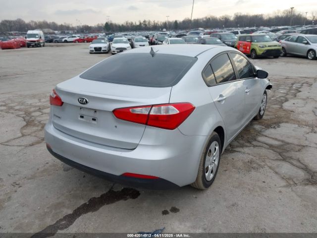 KNAFK4A69F5437163 KIA FORTE LX
