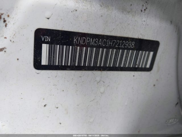 KNDPM3AC1H7212938 KIA Sportage Lx