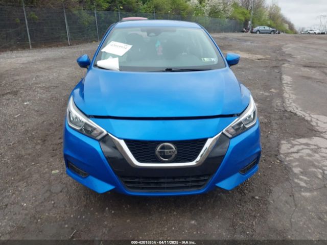 3N1CN8EV3ML814852 Nissan Versa Sv Xtronic Cvt