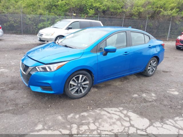3N1CN8EV3ML814852 Nissan Versa Sv Xtronic Cvt