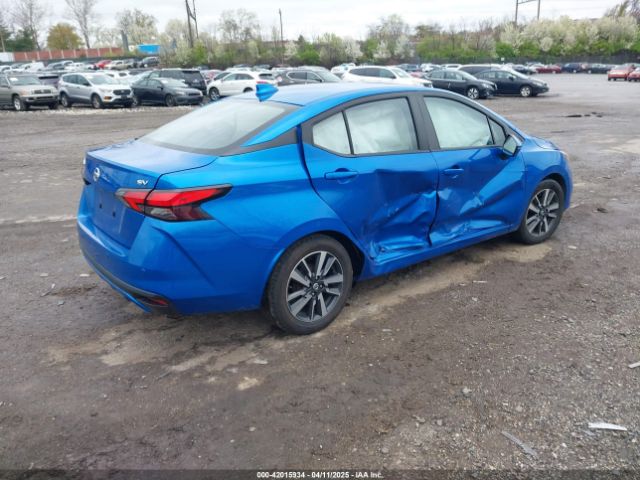 3N1CN8EV3ML814852 Nissan Versa Sv Xtronic Cvt