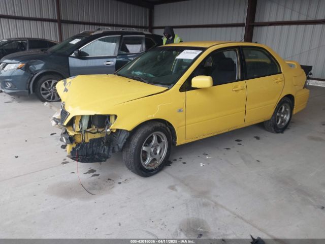 2002 MITSUBISHI LANCER JA3AJ86E72U069636 Photo 1