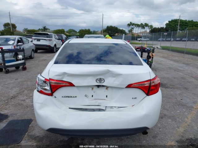 2T1BURHE0JC051359 Toyota COROLLA LE