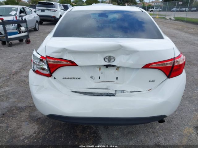 2T1BURHE0JC051359 Toyota COROLLA LE