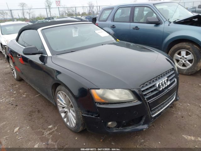 2012 AUDI A5 WAUCFAFHXCN000297