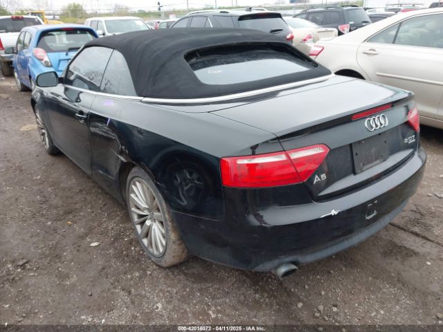 2012 AUDI A5 WAUCFAFHXCN000297 Photo 2