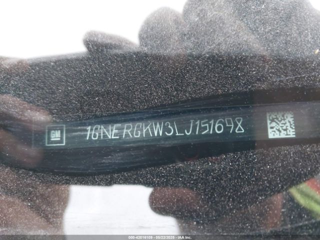 1GNERGKW3LJ151698 Chevrolet Traverse Fwd Lt Cloth