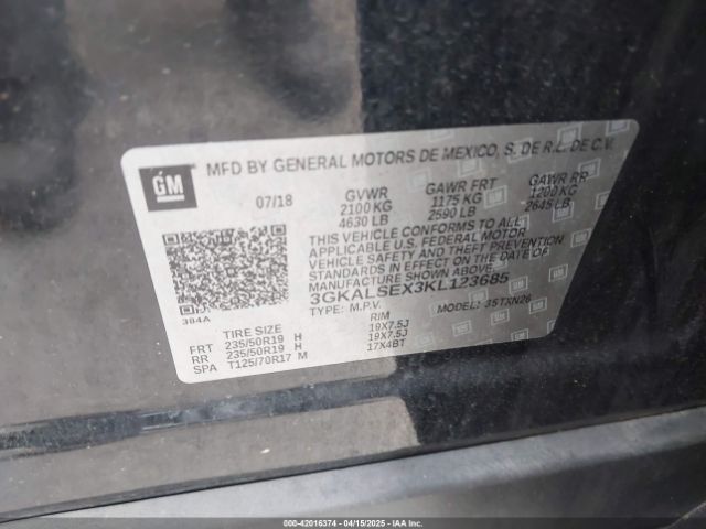 3GKALSEX3KL123685 GMC Terrain Denali