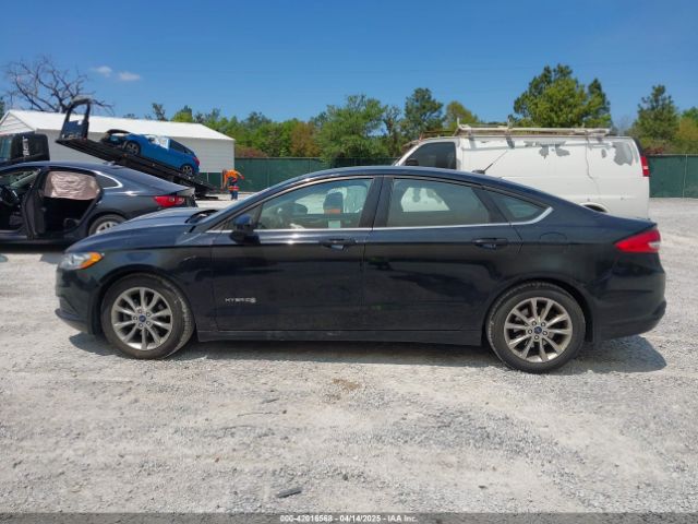 3FA6P0LU0HR354980 Ford Fusion Hybrid Se