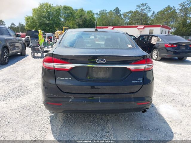 3FA6P0LU0HR354980 Ford Fusion Hybrid Se