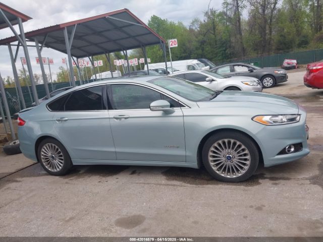 3FA6P0RU3ER351008 Ford Fusion Hybrid Titanium