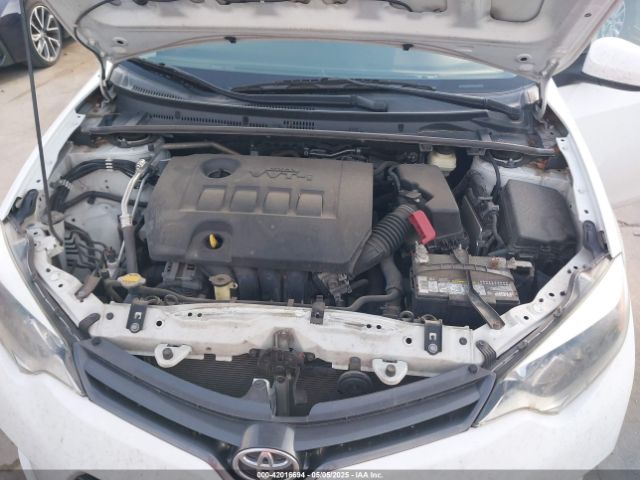 2T1BURHE1GC670299 Toyota COROLLA LE