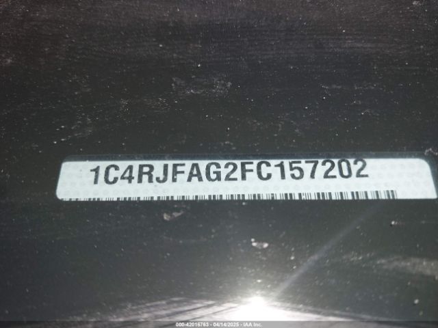 1C4RJFAG2FC157202 Jeep Grand Cherokee Laredo