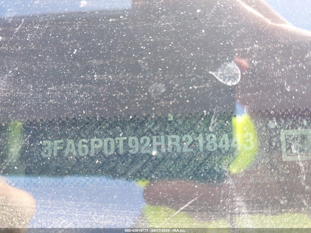 3FA6P0T92HR218443 Ford FUSION SE