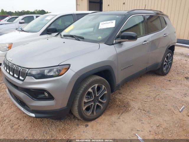 3C4NJDCB7NT126888 Jeep Compass Limited 4x4