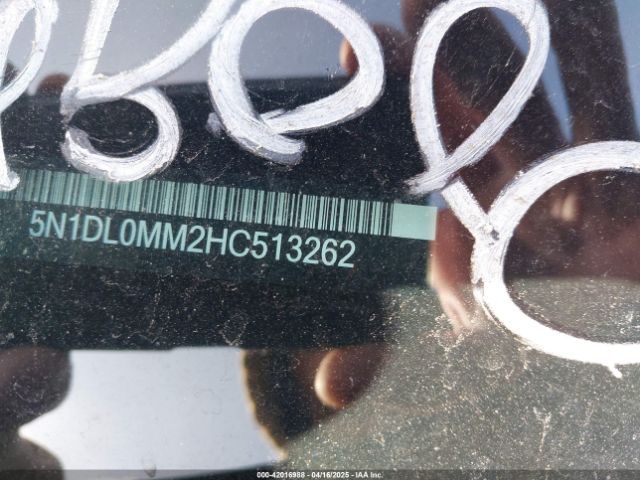 5N1DL0MM2HC513262 Infiniti QX60