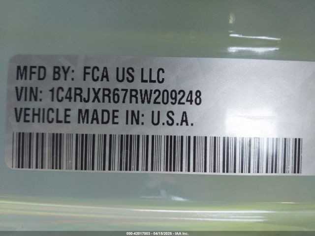 1C4RJXR67RW209248 Jeep 2024