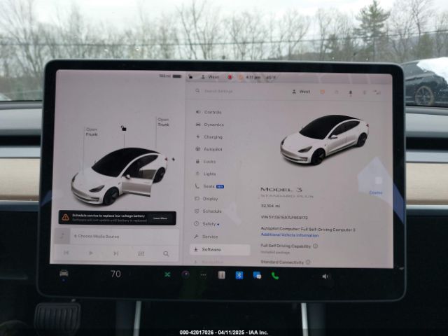 5YJ3E1EA7LF659172 Tesla Model 3 Standard Range Plus Rear-wheel Drive/standard Range Rear-wheel Drive