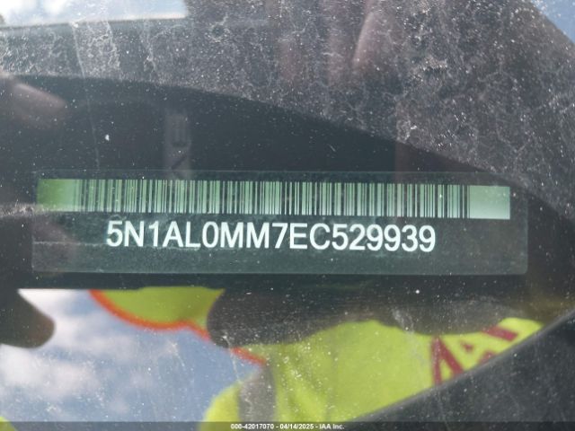 5N1AL0MM7EC529939 Infiniti QX60
