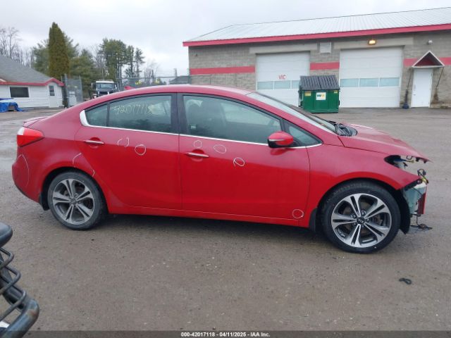 KNAFX4A88G5490716 KIA FORTE EX