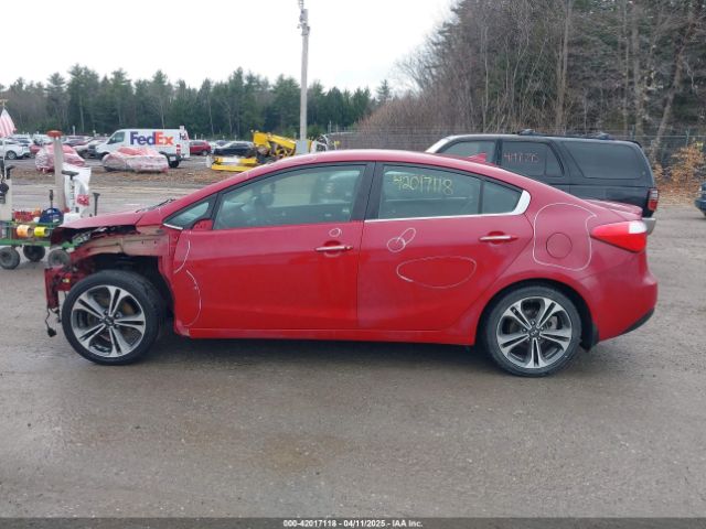 KNAFX4A88G5490716 KIA FORTE EX