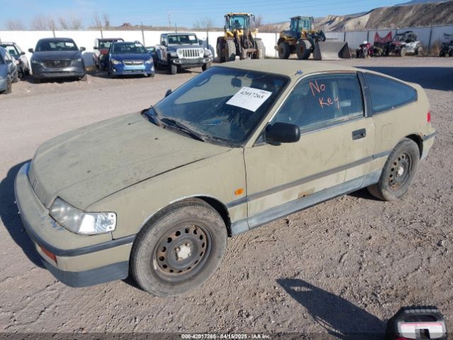 1989 HONDA CIVIC JHMED8368KS023055 Photo 1