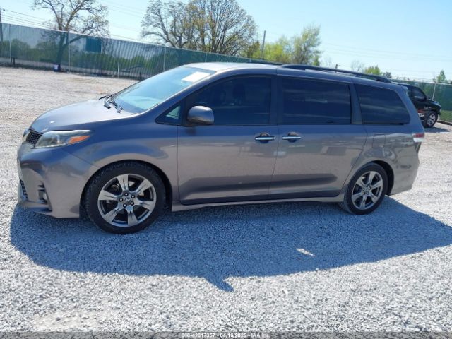 5TDXZ3DC8KS987473 Toyota Sienna Se Premium 8 Passenger