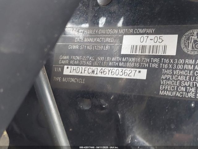 2006 HARLEY-DAVIDSON FLHTCUI 1HD1FCW146Y603627 Photo 9