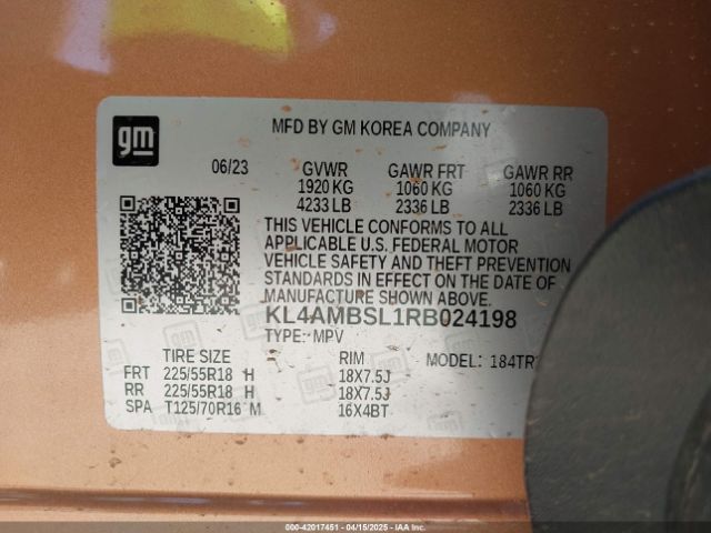 2024 BUICK ENCORE GX KL4AMBSL1RB024198 Photo 8