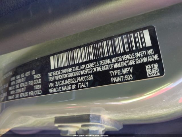 2020 JEEP RENEGADE ZACNJABB2LPM00385 Photo 8