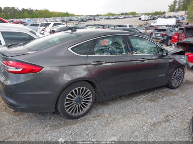 3FA6P0RU5HR301716 Ford Fusion Hybrid Titanium